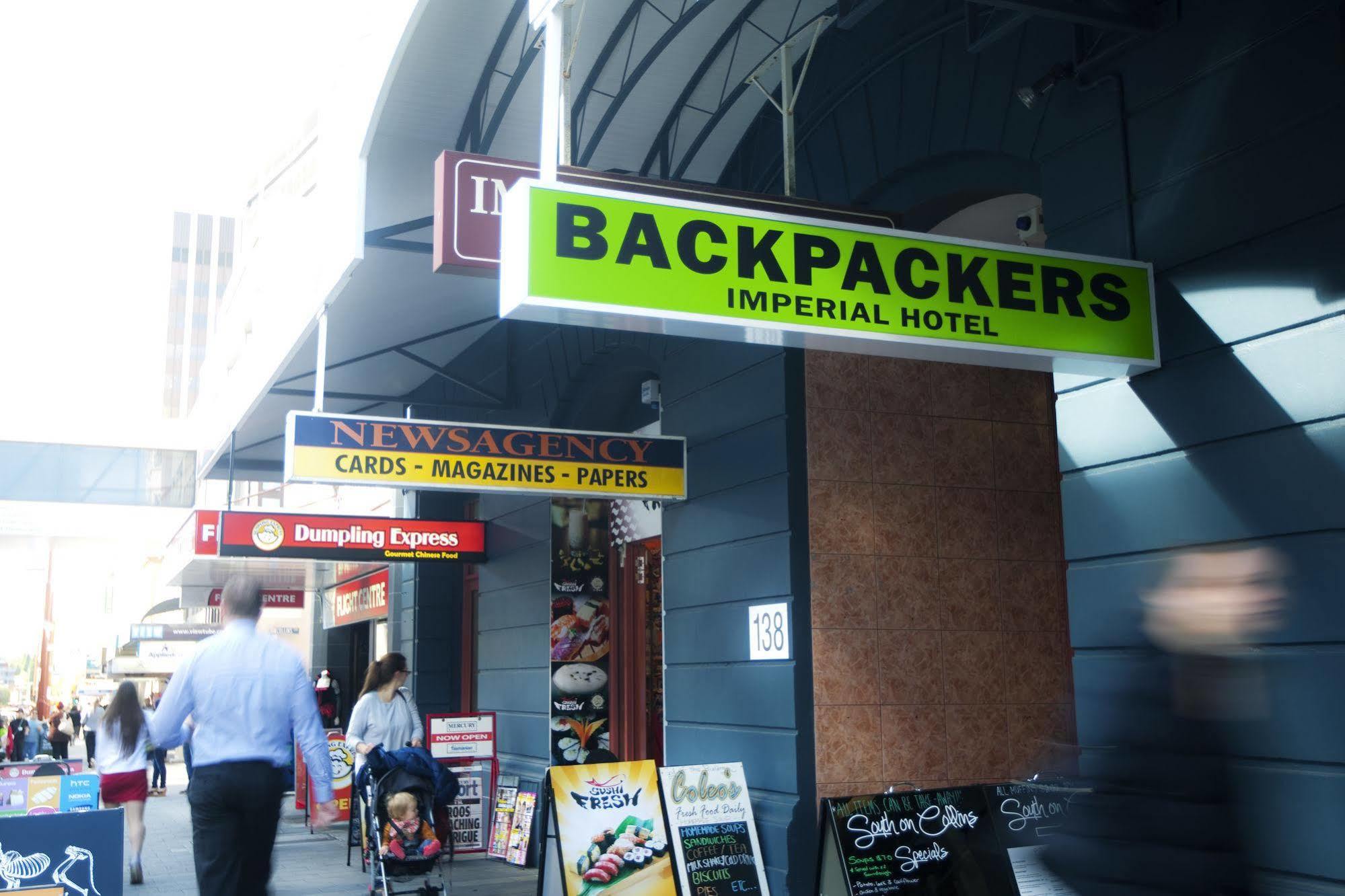Backpackers Imperial Hotel Hobart Extérieur photo